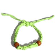 Armbandssnöre till Kristaller & Ädelstenar 20-28cm - Grön