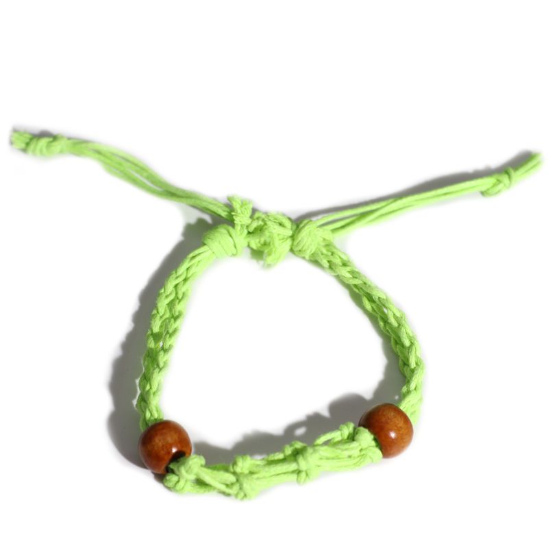 Armbandssnöre till Kristaller & Ädelstenar 20-28cm - Grön