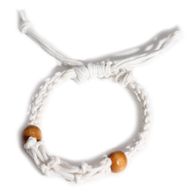 Armbandssnöre till Kristaller & Ädelstenar 20-28cm - Vit