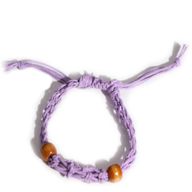 Armbandssnöre till Kristaller & Ädelstenar 20-28cm - Lila
