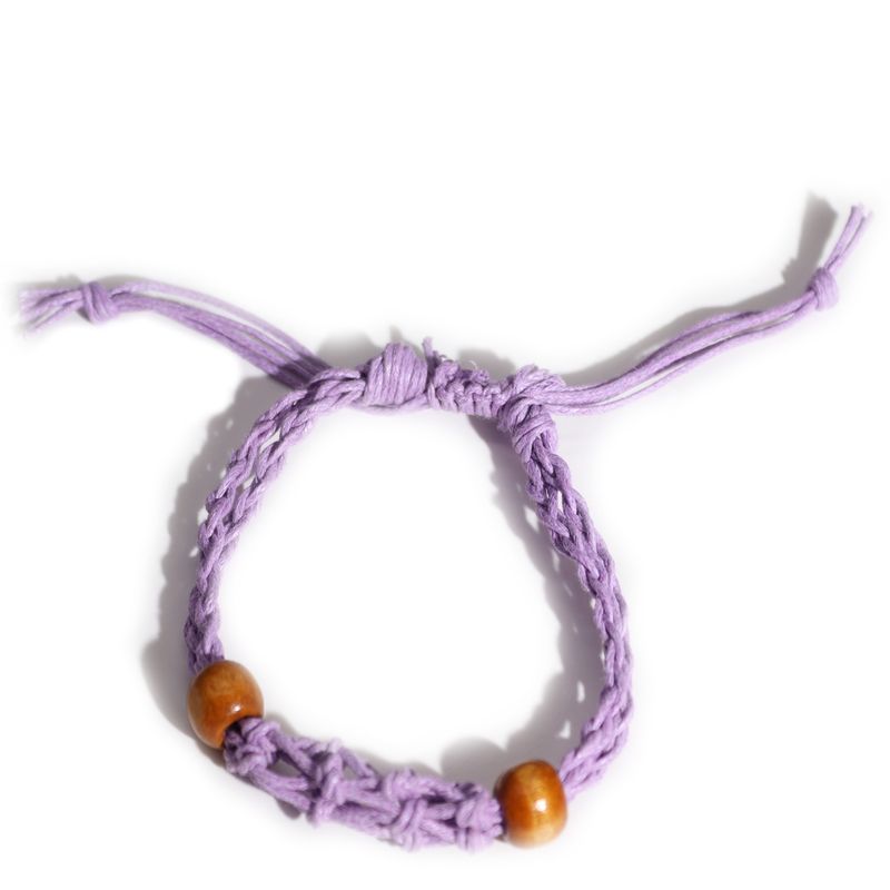 Armbandssnöre till Kristaller & Ädelstenar 20-28cm - Lila