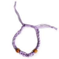Armbandssnöre till Kristaller & Ädelstenar 20-28cm - Lila