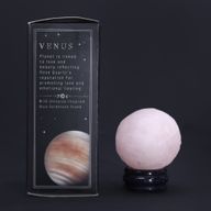 Planet på ett Stativ av Aventuringlas - Rosenkvarts - 40mm