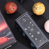 Planet på ett Stativ av Aventuringlas - Rosenkvarts - 40mm