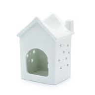 Oljebrännare Hus - Vit