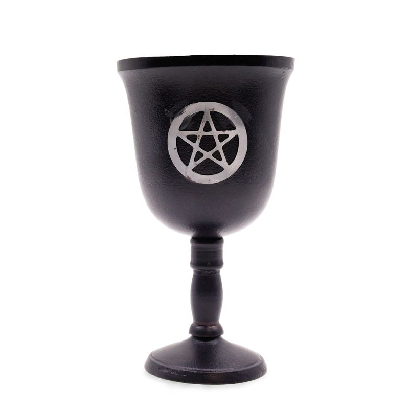 Ritualbägare i Järn - Pentagram - 20x11cm