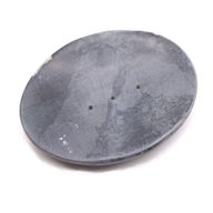 Grå Tvålfat i Täljsten 10x12cm - Klassisk Oval