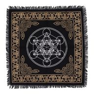 Esoterisk Fransad Altarduk - Chakradiagram