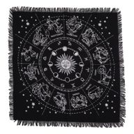 Esoterisk Fransad Altarduk - Horoskop