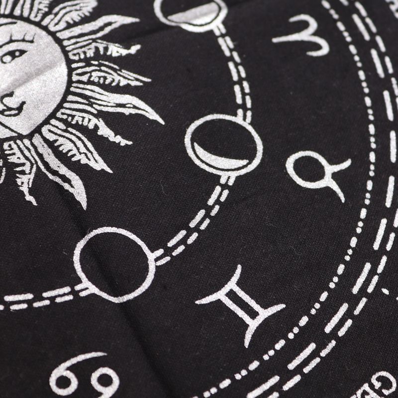 Esoterisk Fransad Altarduk - Horoskop