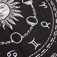 Esoterisk Fransad Altarduk - Horoskop