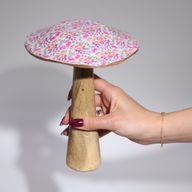 Stor Svamp - 20cm - Vacker Blommig
