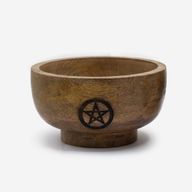 Liten Ritualskål Rökelsehållare till Koner 11x5.5cm - (blandade - pentagon)