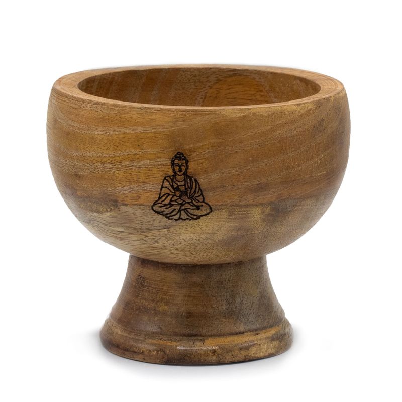 Stor Ritualskål Rökelsehållare till Koner 11x9 cm - Buddha
