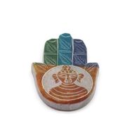 Rökelsehållare Hamsa i Täljsten - Buddha - 9x6cm