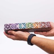 Rökelseask i Täljsten med Hål - Chakra - 25cm