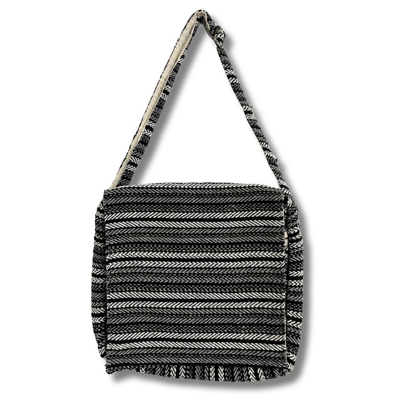 Mjuk Banjara Datorväska - Gråa Ränder