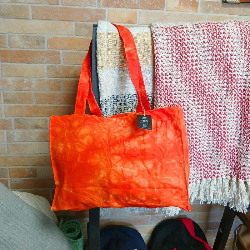Hop Hare Praktisk Väska - Ökenorange Stentvättad Effekt