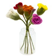 Filtblommor - Rosor - Olika Färger