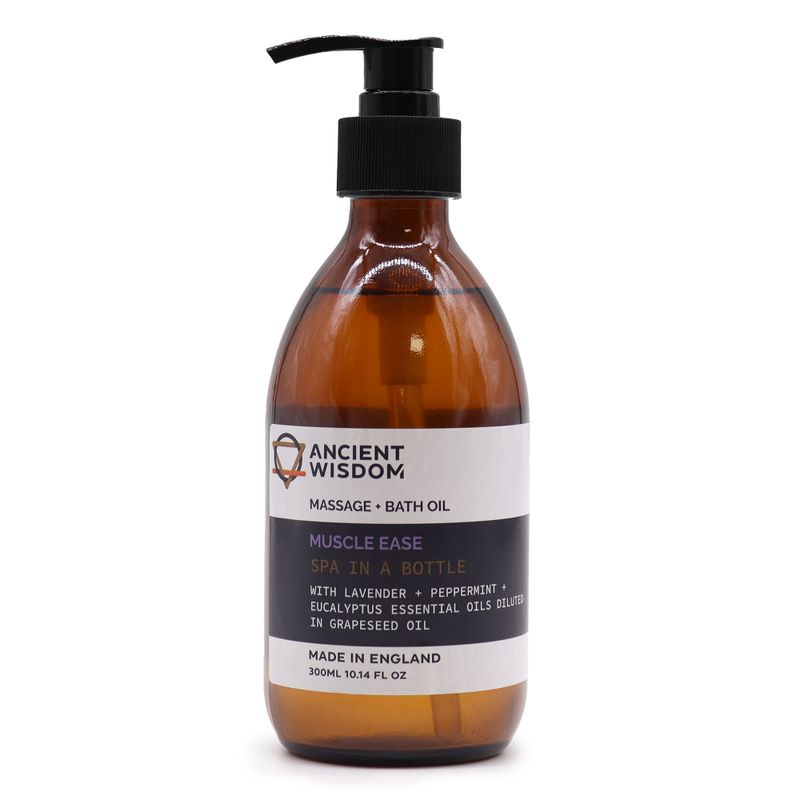Massage- & Badolja - Muskelavslappning 300ml