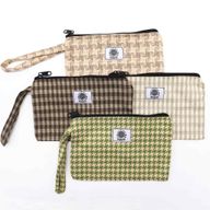 Mjuk & Naturlig Liten Väska med Ögla - (4 x 1 diverse designer) - 20x13cm