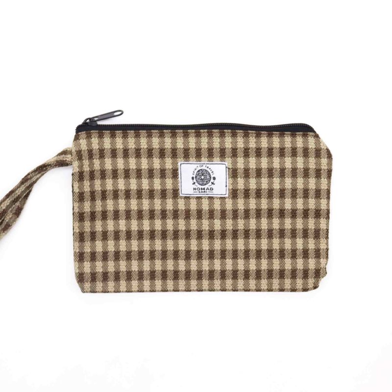 Mjuk & Naturlig Liten Väska med Ögla - (4 x 1 diverse designer) - 20x13cm
