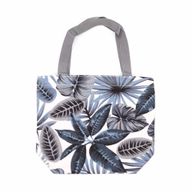 Praktisk Shoppingsväska med Tropiskt Tryck - (3x diverse designer) - 32x23x10cm