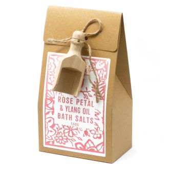 Badsalt 500g - Ylang och Ros Himalaya