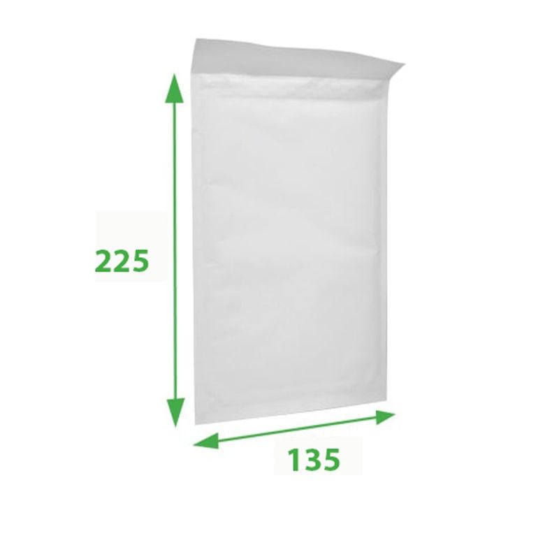 Vadderat Kuvert B/12 (135x225mm)