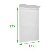 Vadderat Kuvert B/12 (135x225mm)