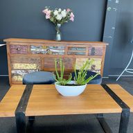 Återvunnet Trä - Soffbord 120 cm