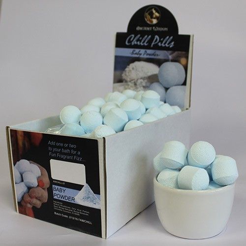1.3 Kg Ask med Badpiller - Babypuder