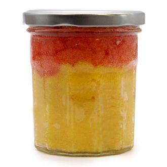 Doftande Sockerpeeling Utan Etikett - Persika Sangria 300g