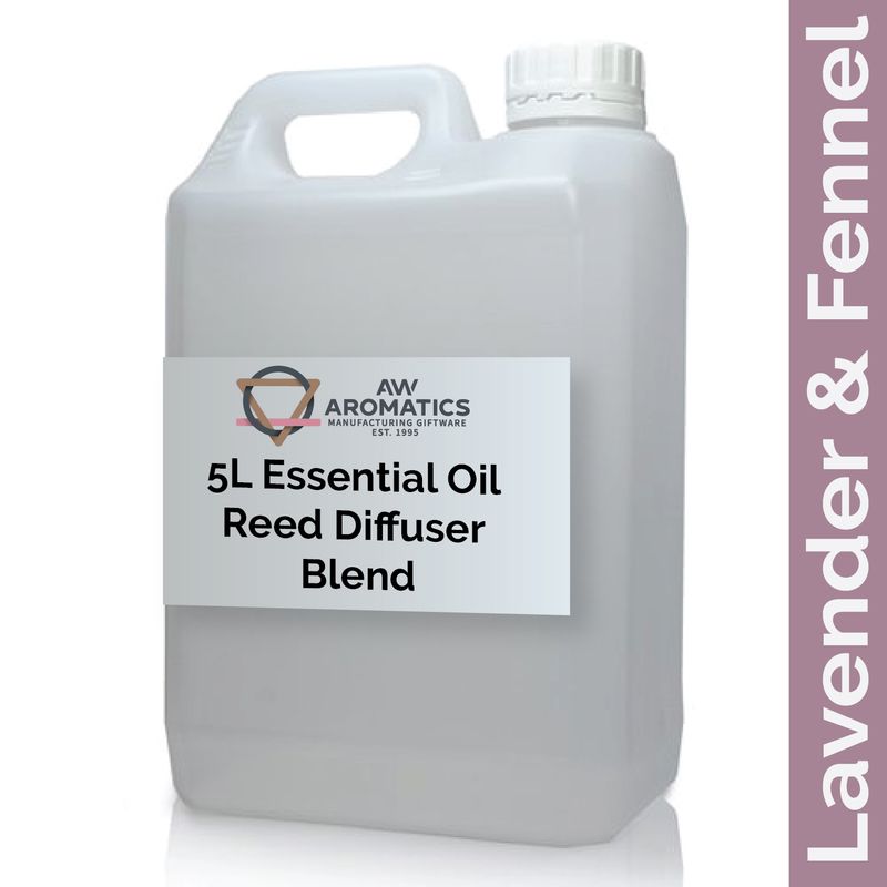 5l Blandning till Rörspridare med Eteriska Oljor- Lavendel & Fänkål