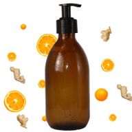Ingefära & Apelsin Hand- & Duschtvål 300ml - Utan Etikett