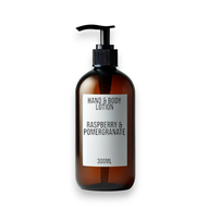 Hallon & Granatäpple Hand- och Hudkräm 300ml - Utan Etikett