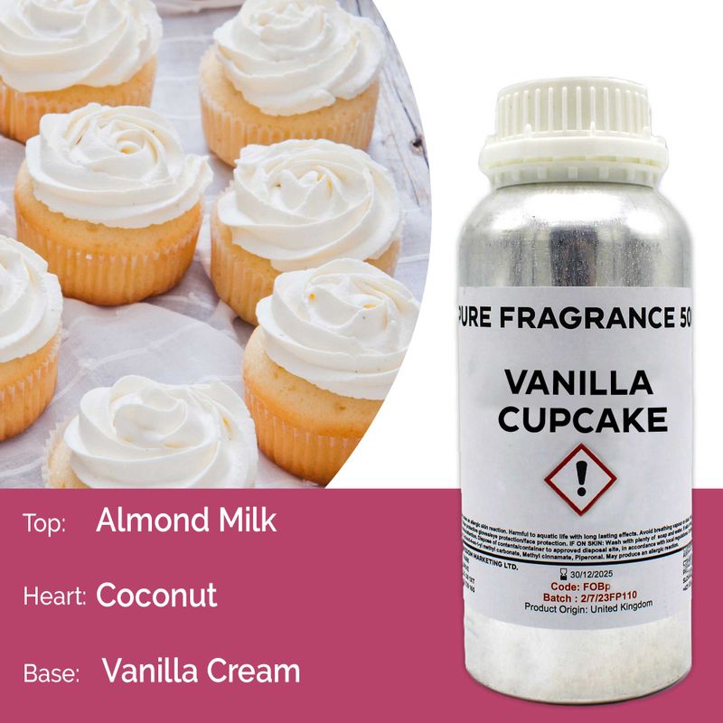 Vanilj Cupcake Ren Doftolja - 500ml