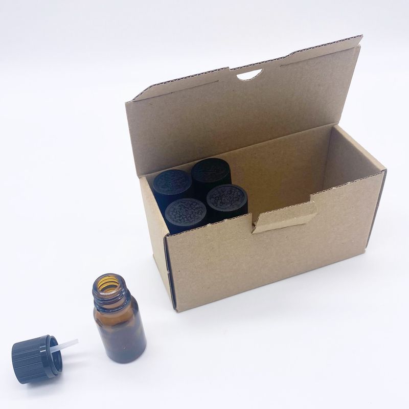 Kartonglåda med Bricka till 10 x 10ml Flaskor