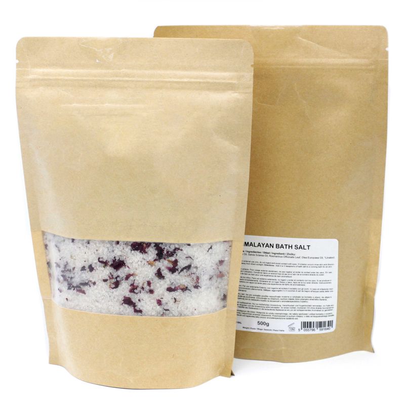 Himalaya Badsalt Blandning 500g - Sensuell - Utan Etikett