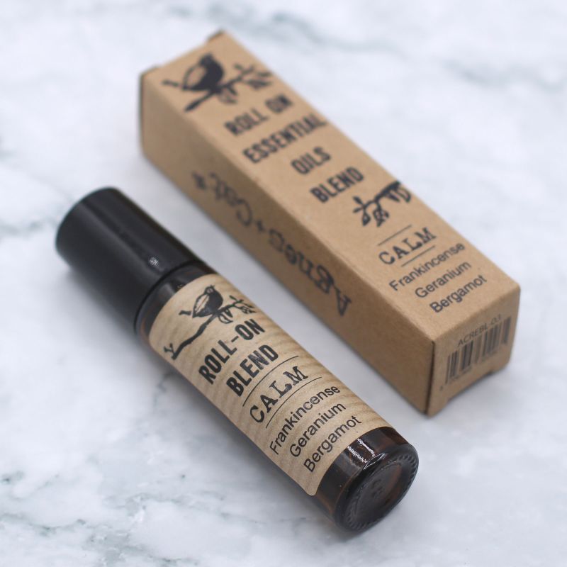 Roll On Eteriska Oljeblandningar 10ml - LUGN
