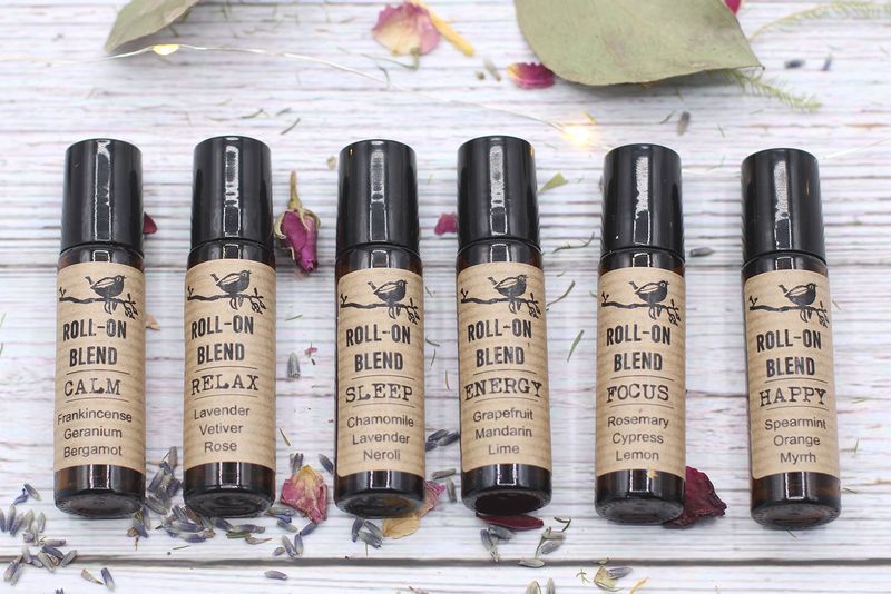 Roll On Eteriska Oljeblandningar 10ml - FOKUS