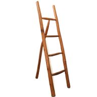 Stor Stege i Teak - 1.5m - Naturlig