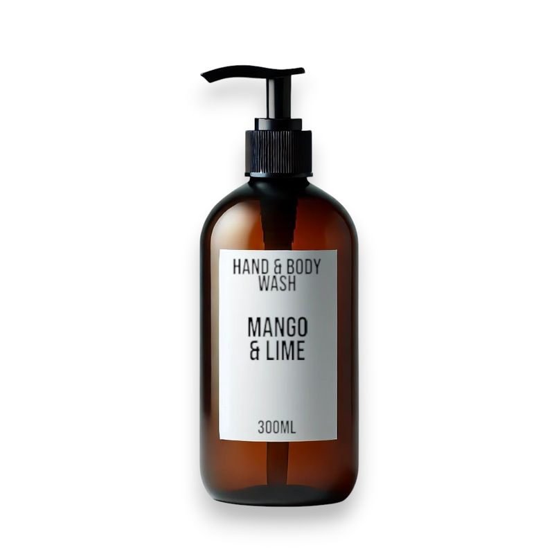 Mango & Lime Hand- & Duschtvål 300ml - Utan Etikett