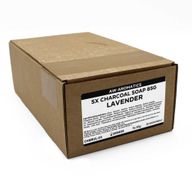 Tvål med Aktivt Kol 85g - Lavendel - Utan Etikett