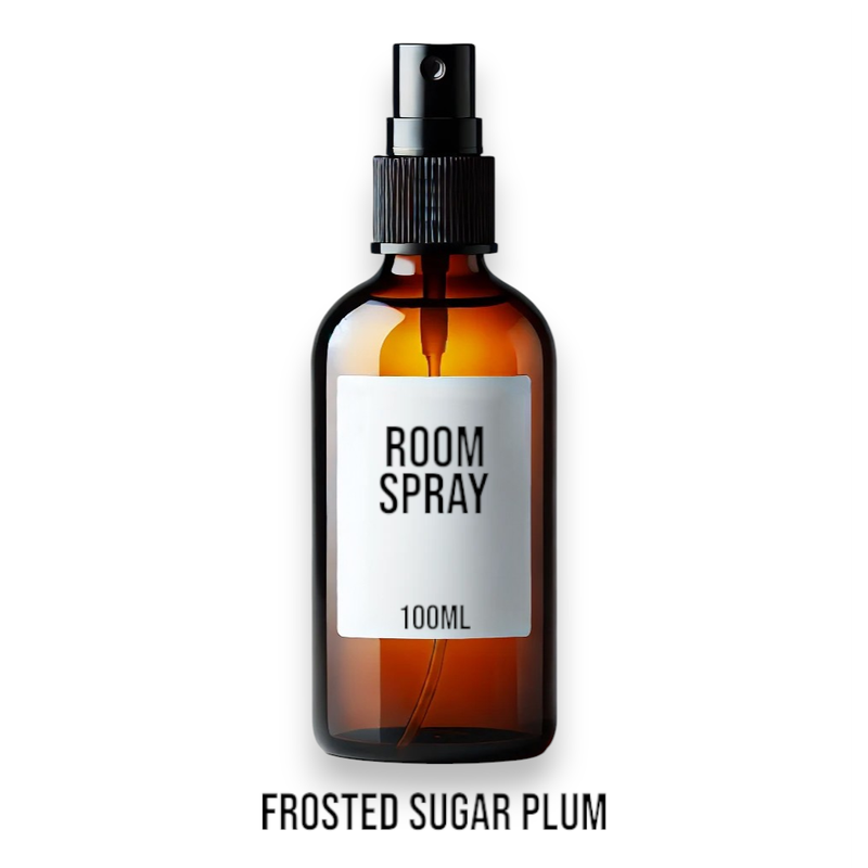 Frostat Sockerplommon Rumspray 100ml - Utan Etikett