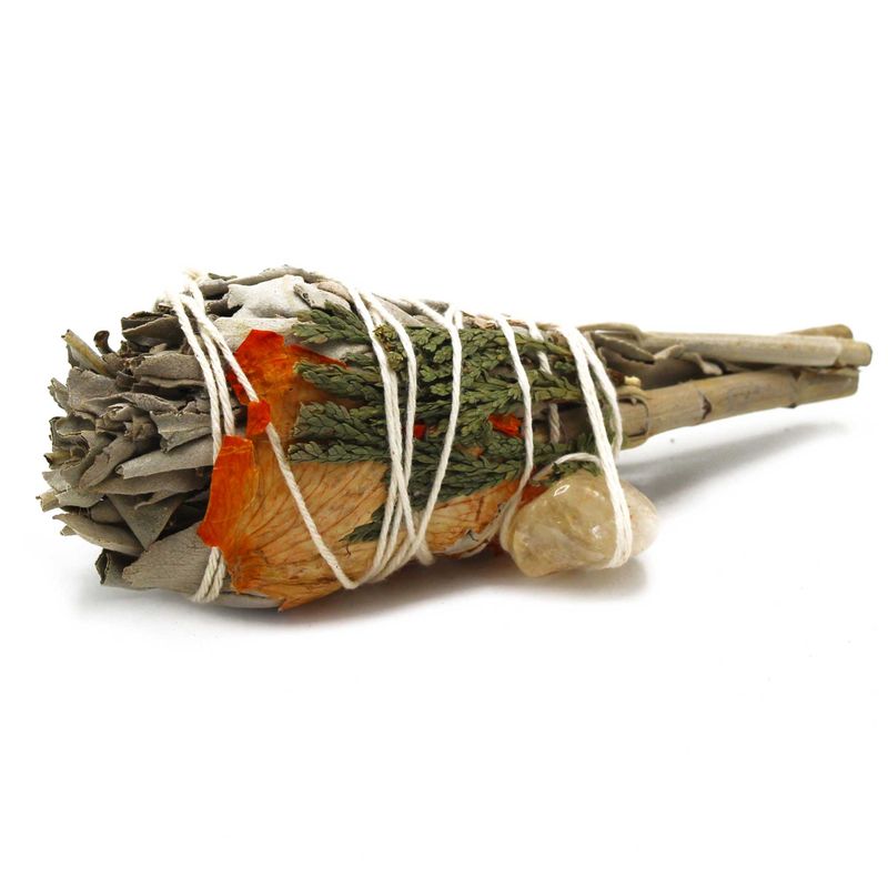 Smudge Stick - Renande Energi Salvia Fackla (citrin) 10 cm