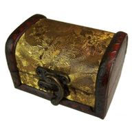 Medelstor Kolonial Ask - Guldpanel