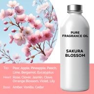 Blommande Sakura Ren Doftolja - 500ml