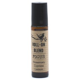 Roll On Eteriska Oljeblandningar 10ml - FOKUS