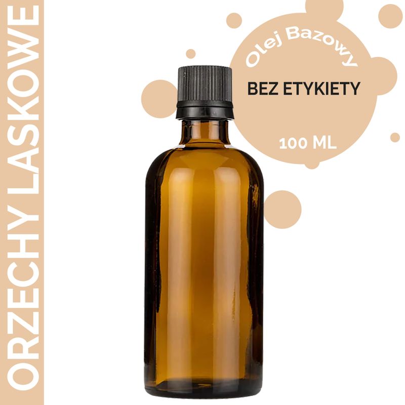 Hasselnöt Basolja 100ml - Utan Etikett